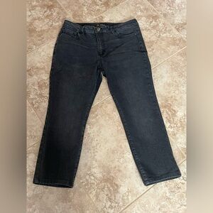 Lee black Straight Leg Jeans